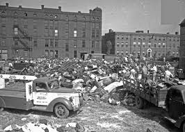 an old scrap yard in the USA